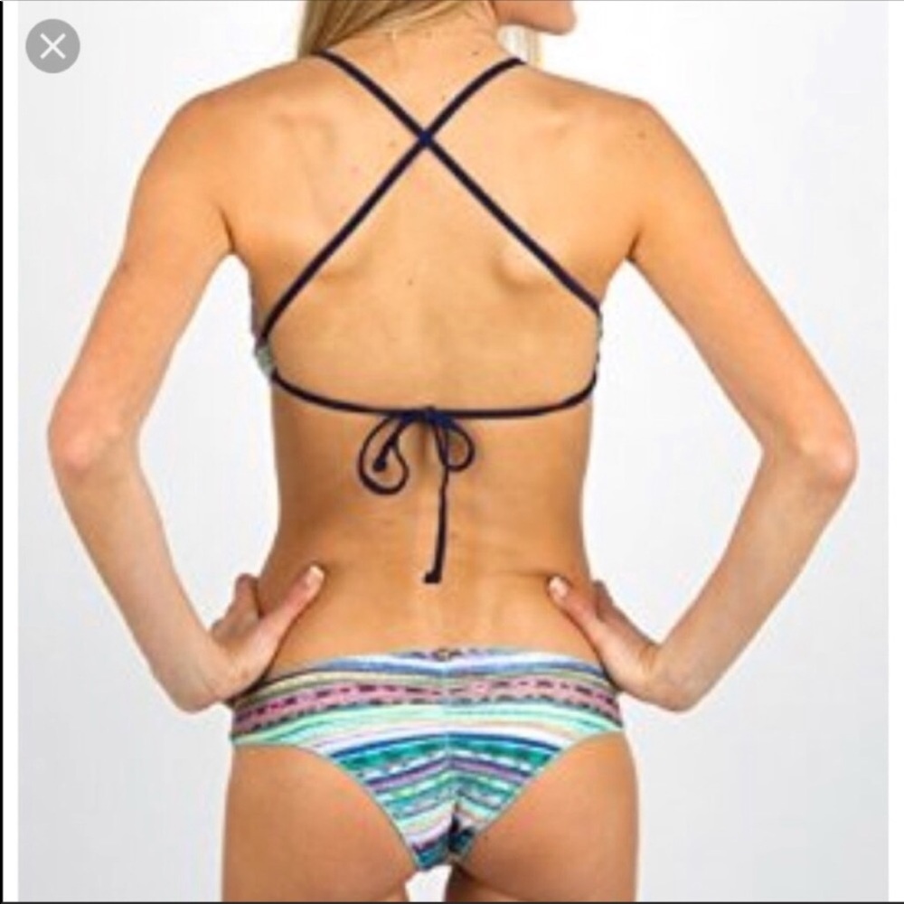 Cross Back Bikini Top - Picture 3 of 5